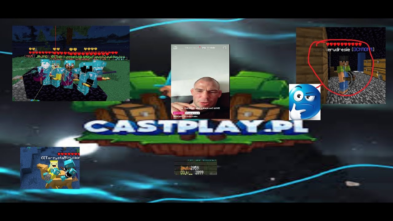 CASTPLAY.PL│ ROZJAZD Z GILDIA JAJKO │TOP 1│TOPOWI GRACZE PADAJA