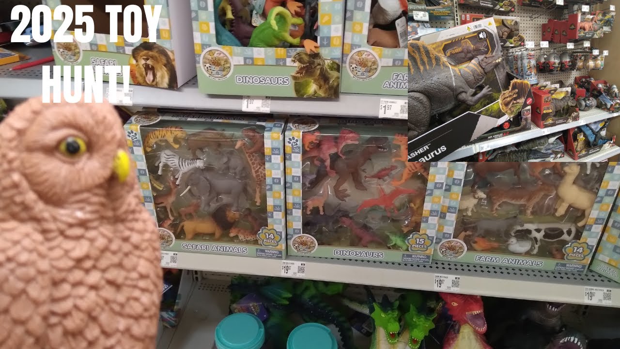 MEGA WALMART Toy Hunt 2025! Jurassic Park Dinosaurs Zoo Troops WWE Action figures!