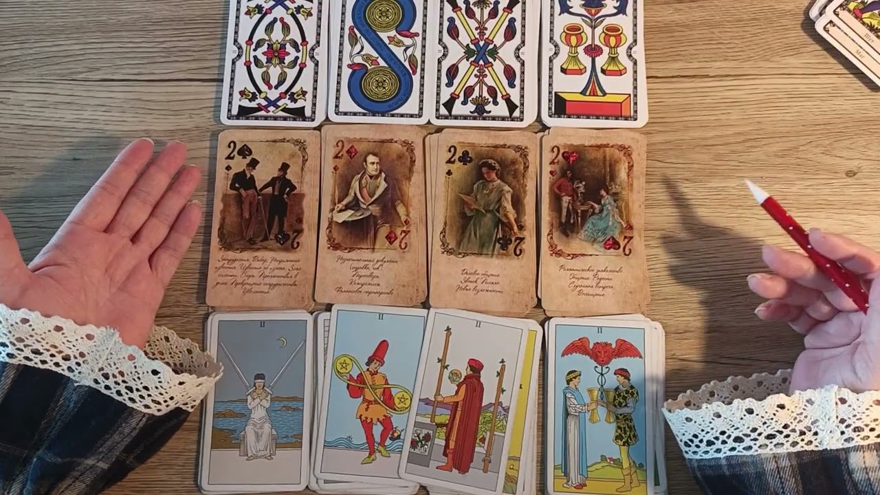 СРАВНИВАЮ СИСТЕМЫ КАРТ ТАРО 🔮 МАРСЕЛЬСКОЕ ТАРО, ИГРАЛЬНЫЕ КАРТЫ, ТАРО УЭЙТА , КРОУЛИ , ЛЕНОРМАН 🪬