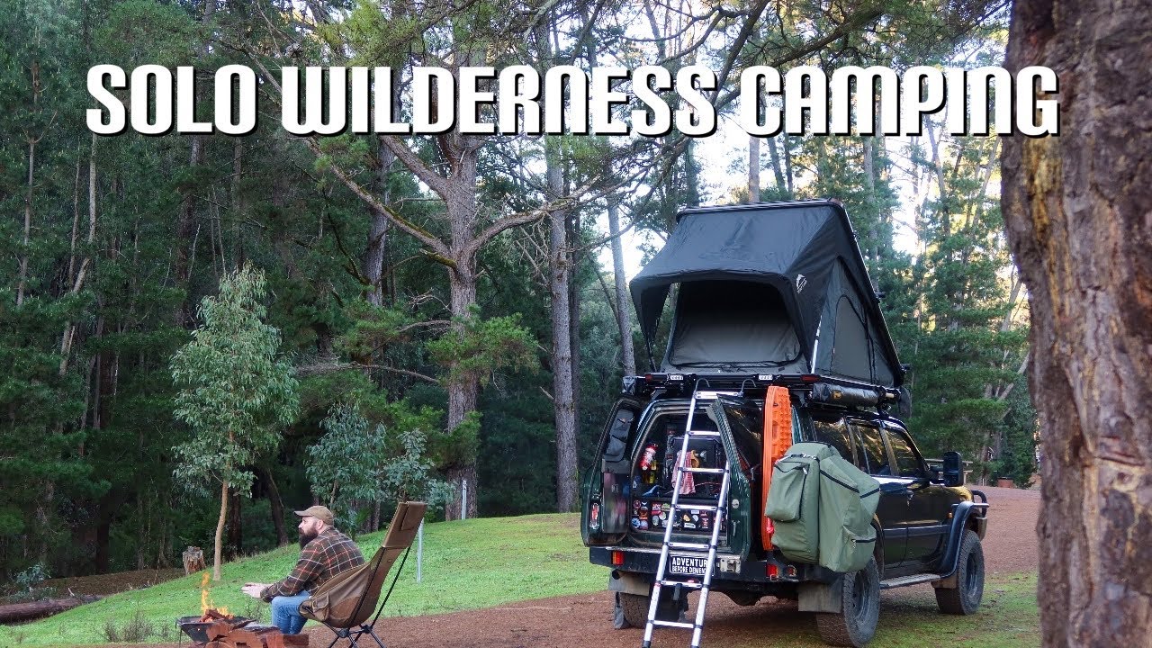 Nature's Calling - Winter Wilderness Camping - Forest Hiking to Waterfalls