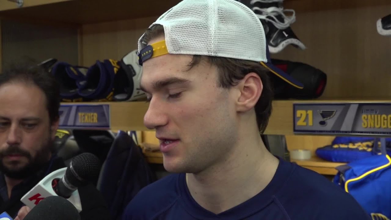Jimmy Snuggerud on NHL debut: 'Whole different level of hockey'