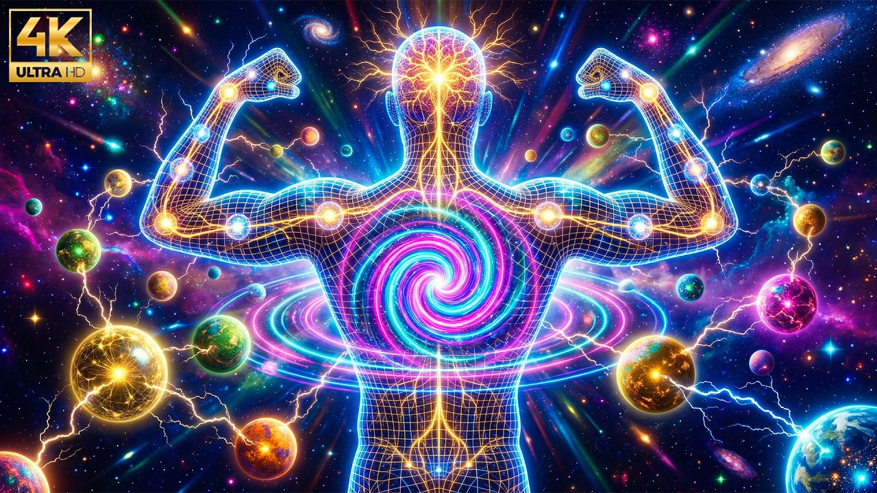 432Hz + 528Hz - Frequency Heals All Damage of Body and Soul, Melatonin Release, Eliminate Stress