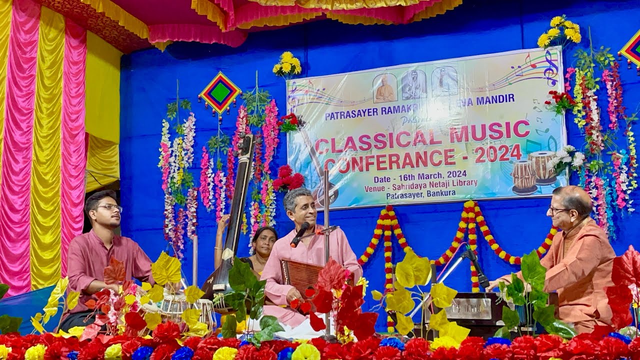 Shantanu Bhattacharyya । Raga Jhinjhoti excerpts । Aarchik Banerjee । Jyoti Goho