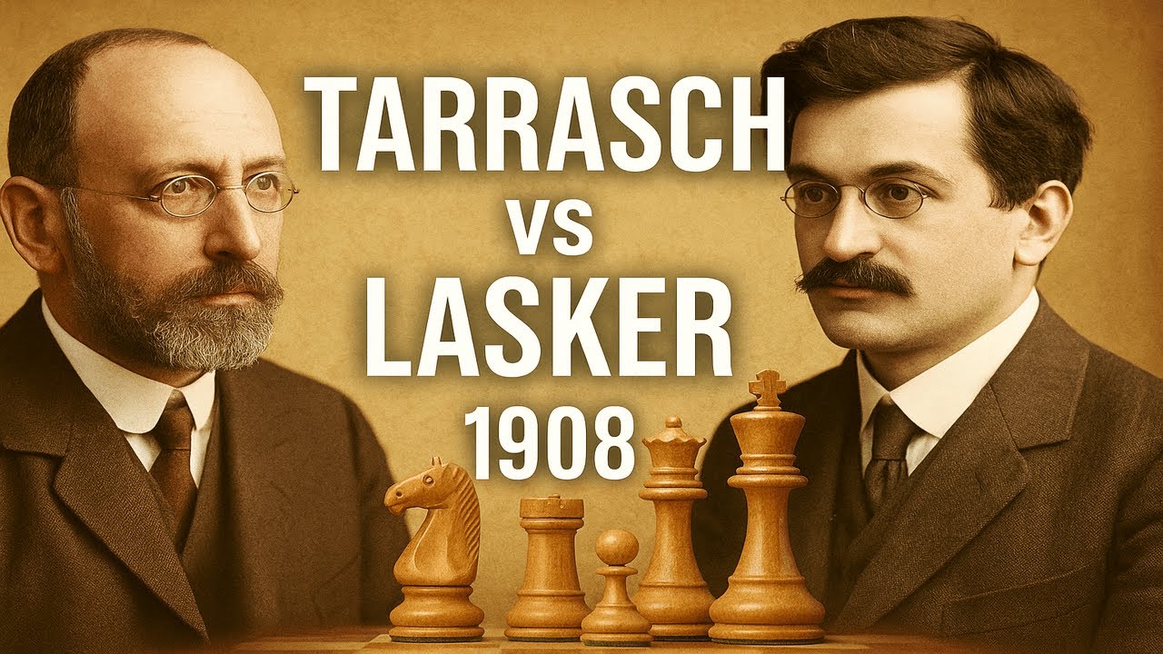 Lasker Shocks Tarrasch from the Start | 1908 Championship
