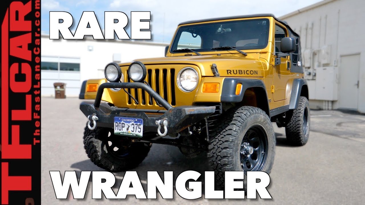 Dude, I Love My Ride! Ultra Rare 2003 Jeep Wrangler TJ Rubicon