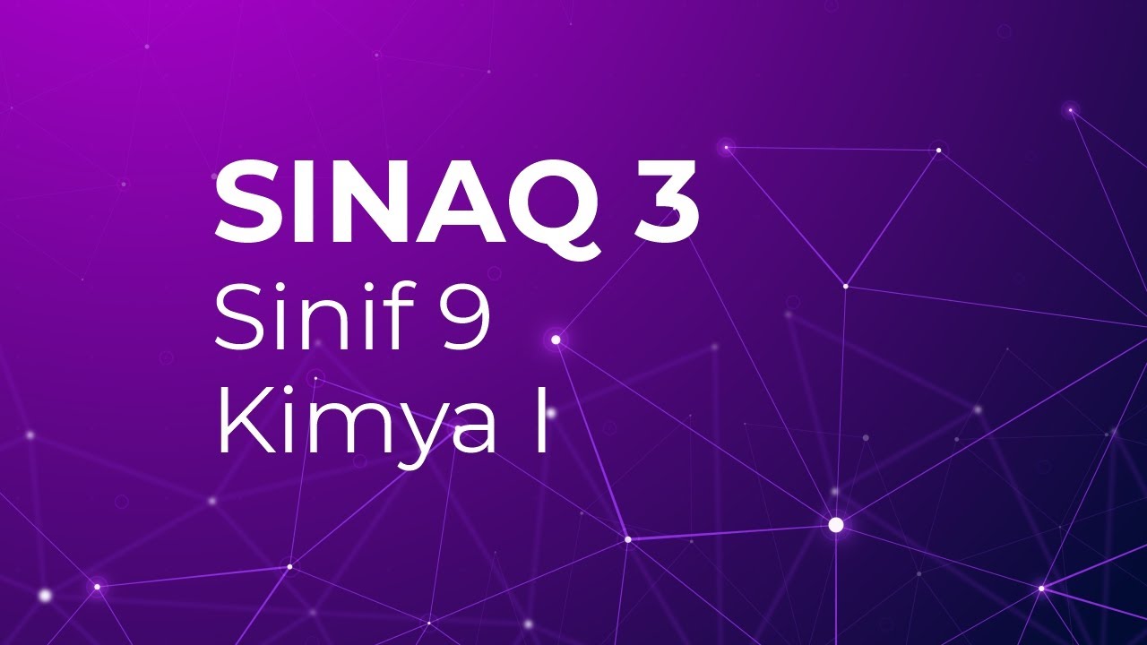 Kimya I qrup 9-cu sinif  Güvən Sınaq 3 Qrup fənləri üzrə