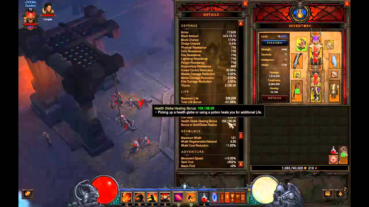 Diablo 3 Reaper of Souls - Meet the Bombardier Crusader (Torment III)