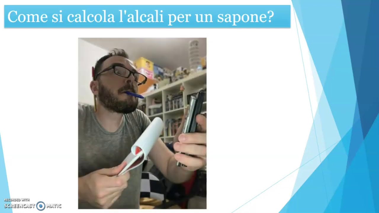 Sapone: come si calcola la quantità di alcali necessaria per produrre un sapone