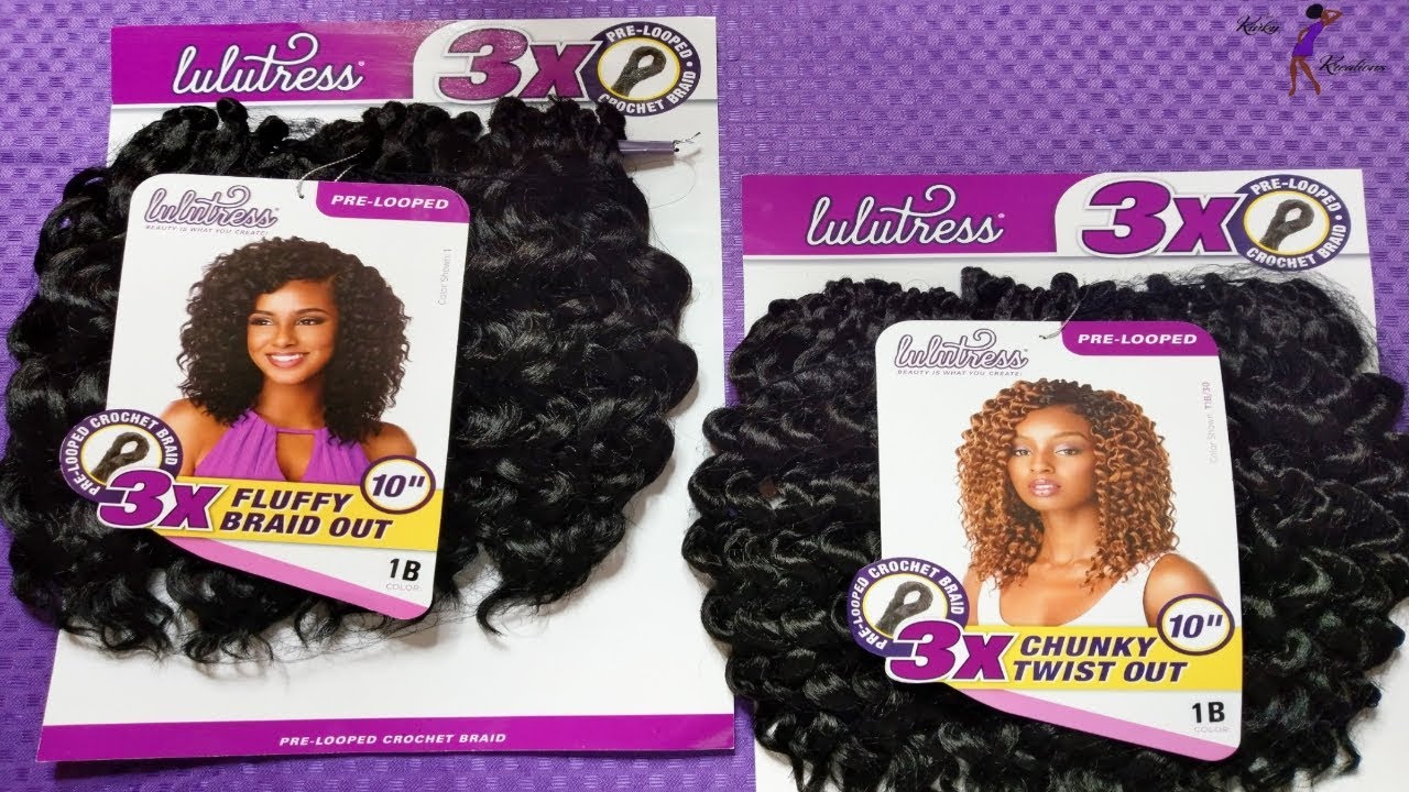 New Sensationnel lulutress 3x Коренастый твист 10 дюймов | 3x Пушистая коса 10 | Косы, связанные крючком