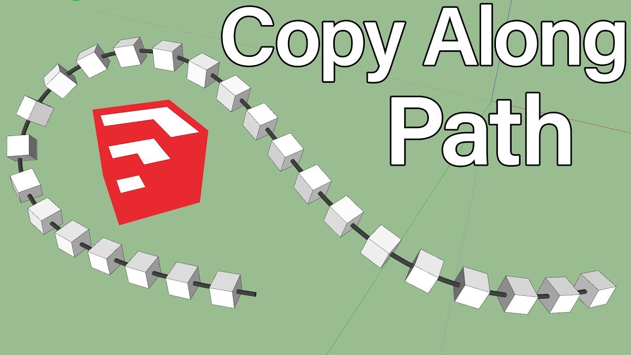 Array Along Path in SketchUp | JHS Powerbar