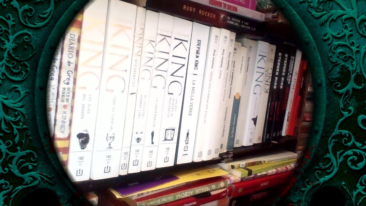MI COLECCIÓN DE LIBROS DE STEPHEN KING  2016