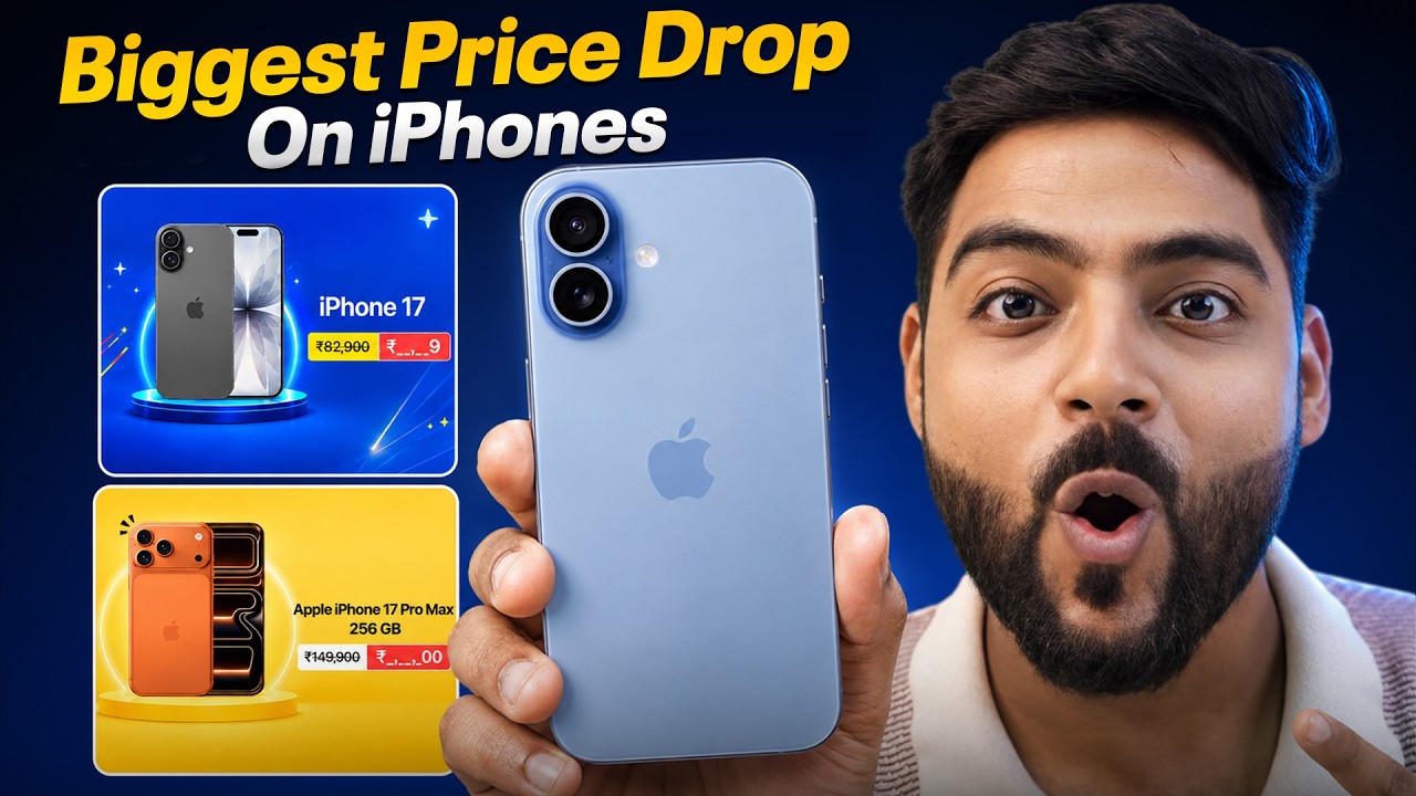 Biggest Price Drop on iPhone 17 & iPhone 17 Pro Max 🔥 | Amazon Prime Day Sale 2026 Best Deals!