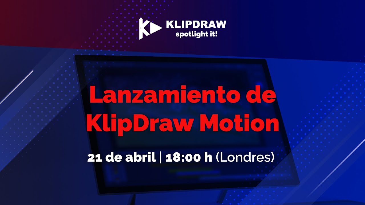 Lanzamiento de KlipDraw Motion