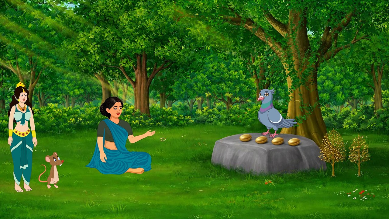 गरीब बेटी का भाग्य | Hindi Story | Cartoon Story | Hindi Kahaniyan | Hindi Moral Stories