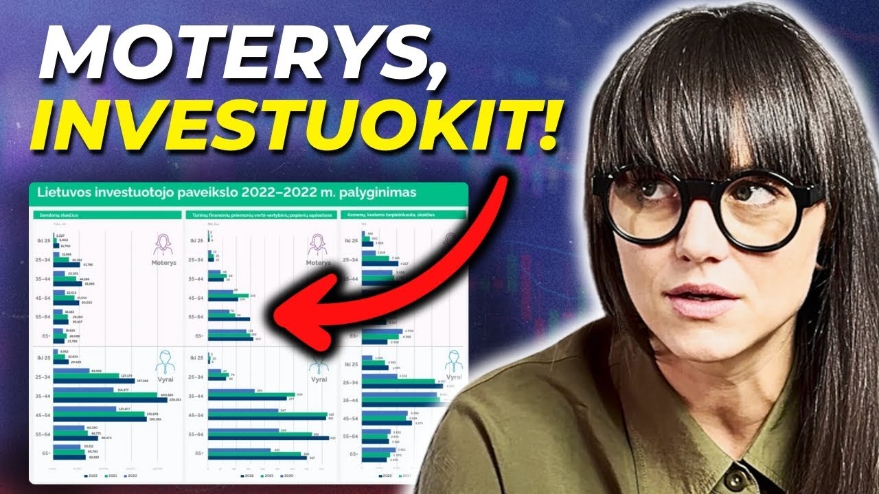 Kodėl moterys PRIVALO investuoti?
