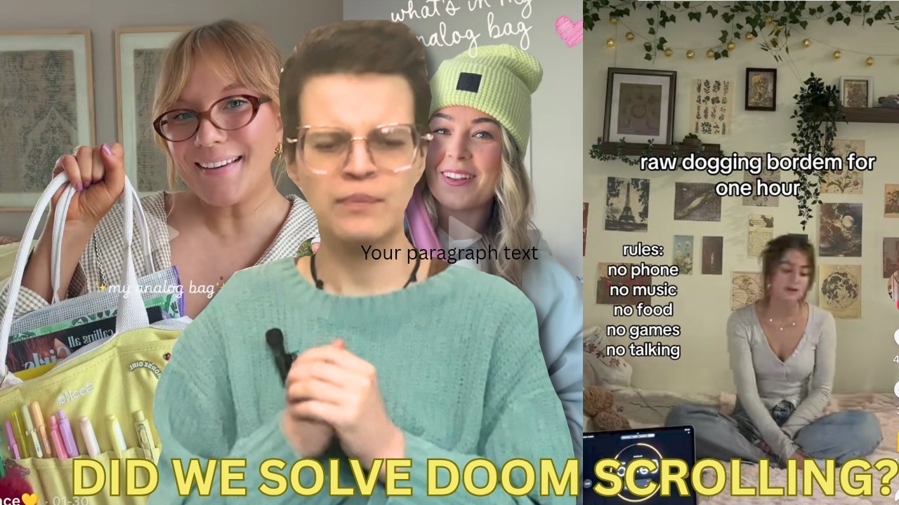 About Anti Doomscrolling Bags (And Why They Make No Sense)