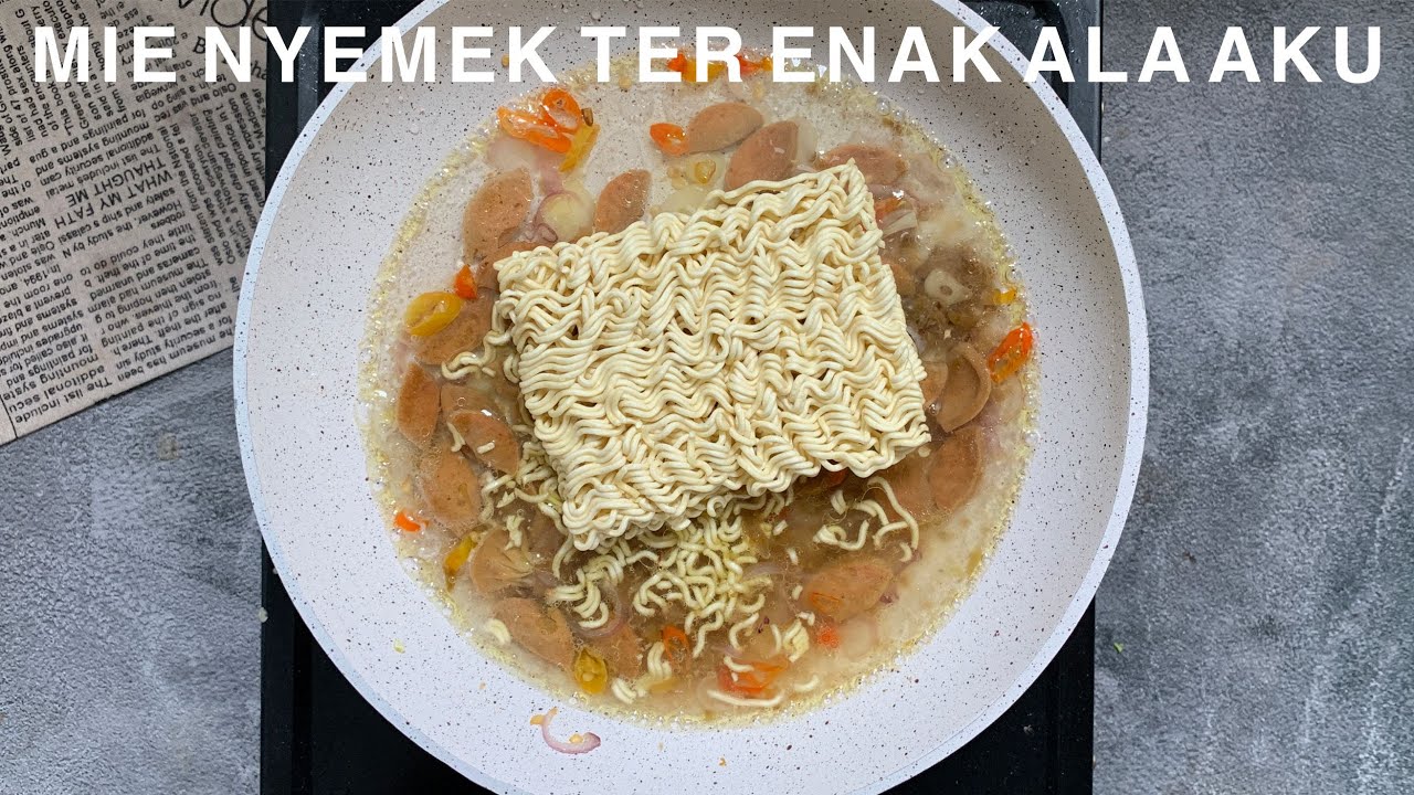 MIE NYEMEK TER ENAK ala PUGUH KRISTANTO KITCHEN | FIX WAJIB COBA