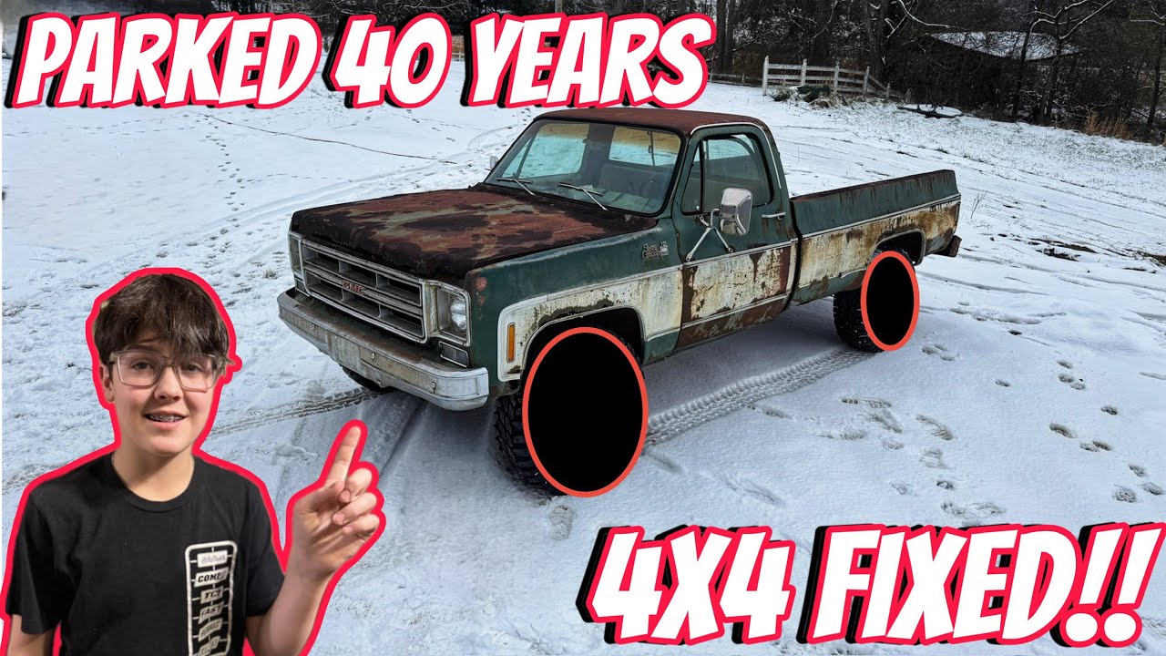 K15 Gets A New Look and Brakes After 40 Years Parked!