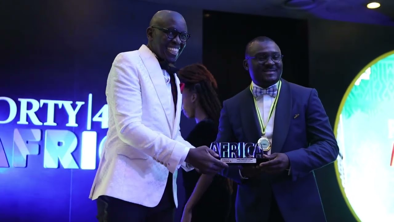 Highlights of Forty under 40 Africa Awards 2023 ceremony at the Leonardo Hotel, Sandton City