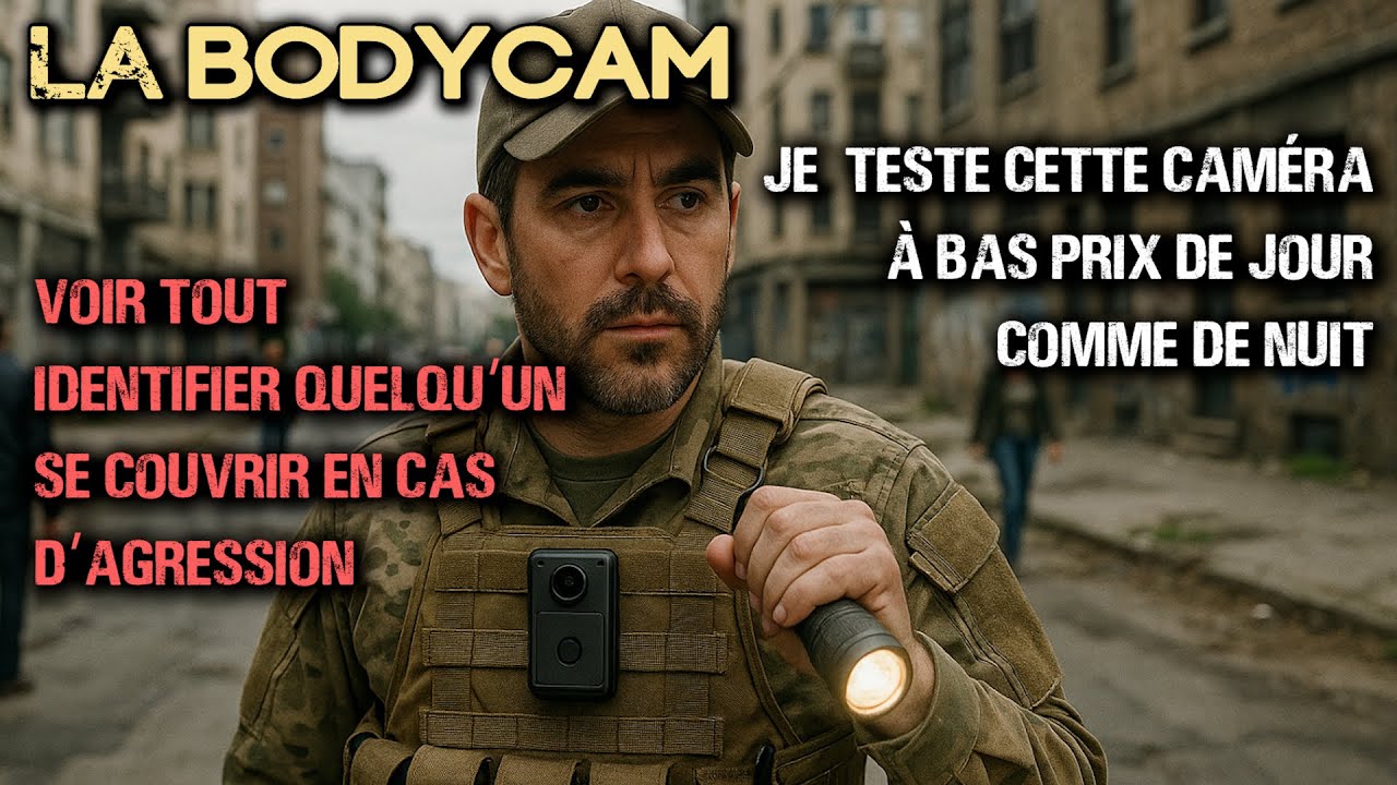 la BODYCAM (j'en teste une pas chère) quelle qualité ?
