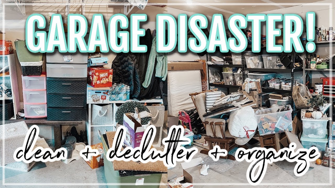 2021 MAJOR GARAGE CLEAN OUT! | CLEAN, DECLUTTER & ORGANIZE WITH ME | BEFORE & AFTER TRANSFORMATION
