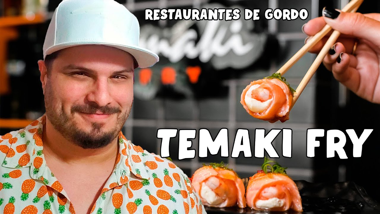 TEMAKI FRY E SEUS JOWS/SUSHIS ALUCINANTES #RDG