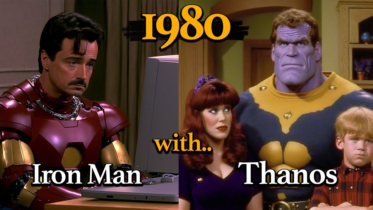Marvel Heroes as an 80's Family SItcom Intro