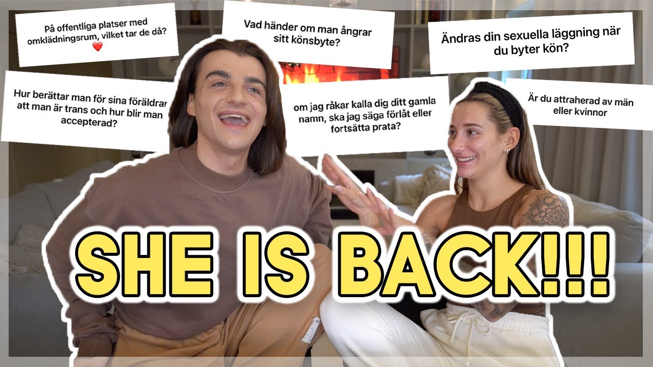 FRÅGOR MAN INTE VÅGAR STÄLLA TILL EN TRANSPERSON!!!