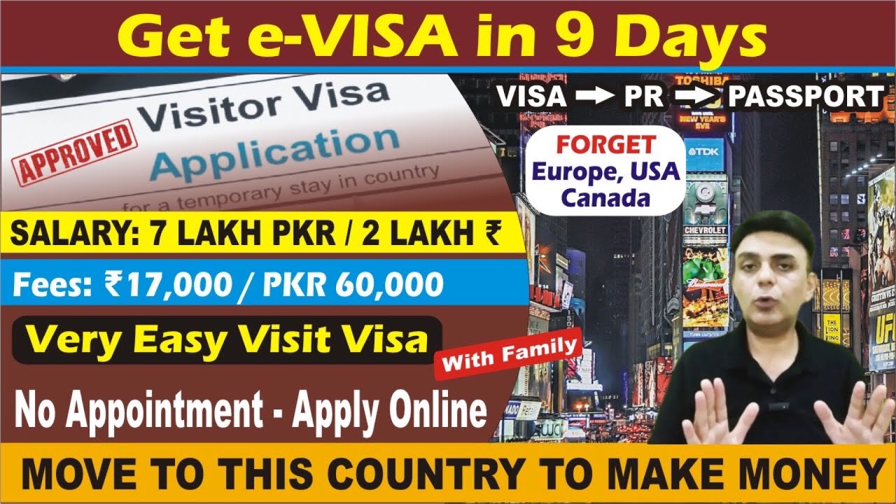 No Embassy Appointment | E-Visa in 9 Days | Get Job With Salary 7 Lakh | Canadian Dream | Hindi/Urdu