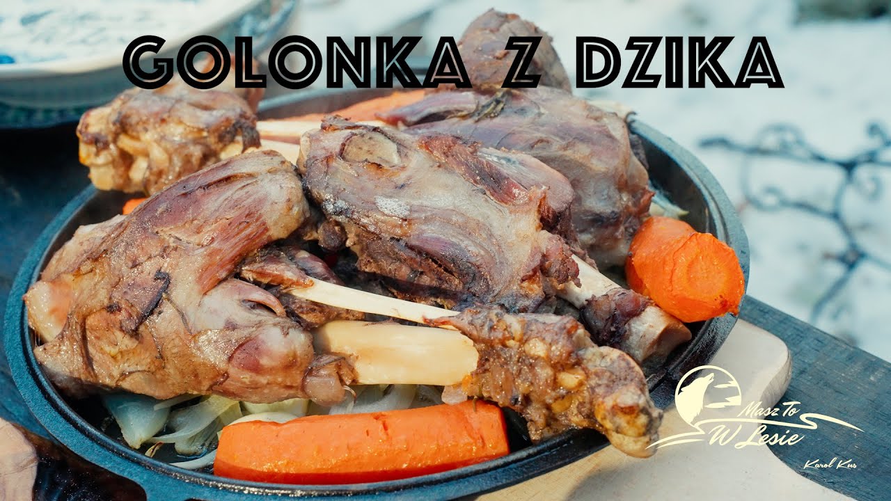 Golonka z dzika pieczona w Tandoor !