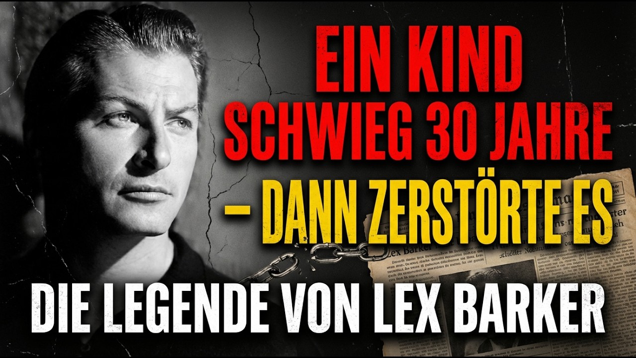EIN KIND SCHWIEG 30 JAHRE — DANN ZERSTÖRTE ES DIE LEGENDE VON LEX BARKER
