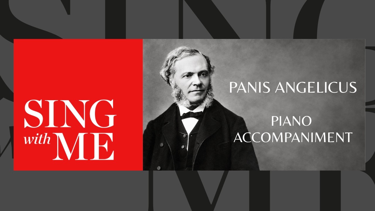 Panis Angelicus - Accompaniment - G major - Medium voices - Frank