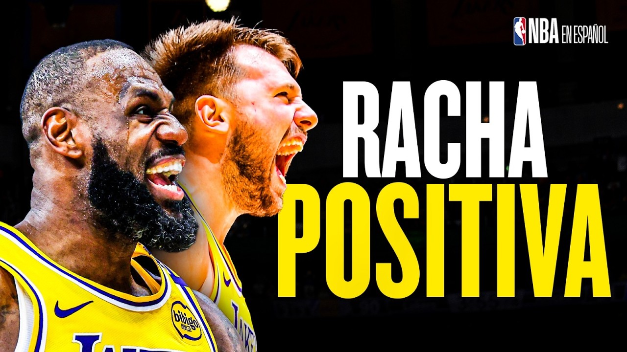 LEBRON JAMES y LUKA DONČIC llevan a los LAKERS a su SEXTA victoria consecutiva 😮‍💨🔥