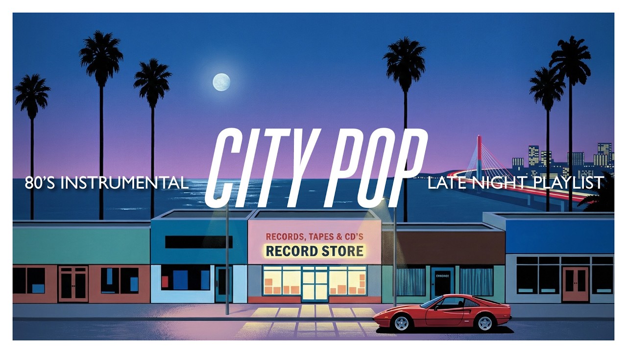 City Pop Instrumental – Late Night Calm Streets