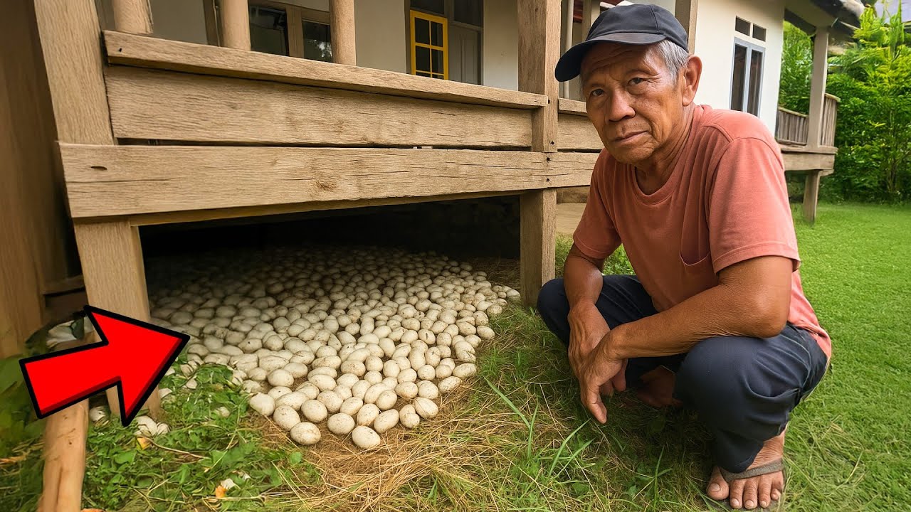 [Full Story] Man Found Hundreds of Eggs Under Porch, Then They Began to Hatch&hellip;