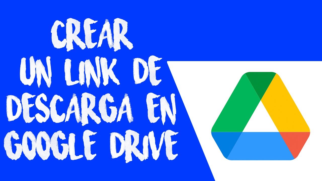 ✅ C&oacute;mo Crear un Link o Enlace de Descarga Directa en Google Drive 2022