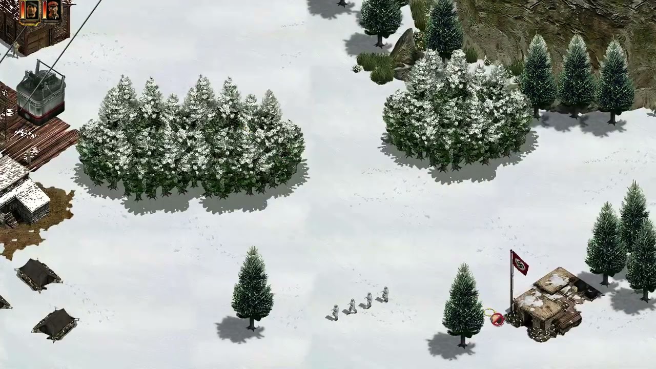 Commandos 2 Plus Behind Enemy Lines Blind Justice speedrun @02:34 (very hard/any%）