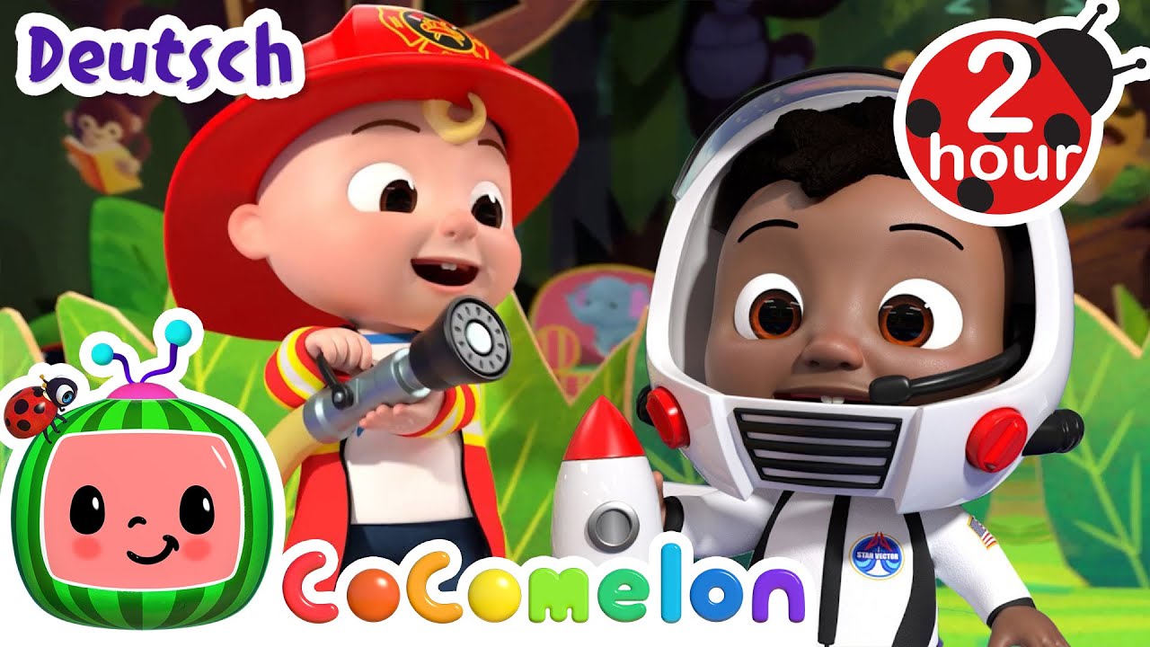 Das Berufelied | CoComelon Deutsch | Cartoons und Kinderlieder