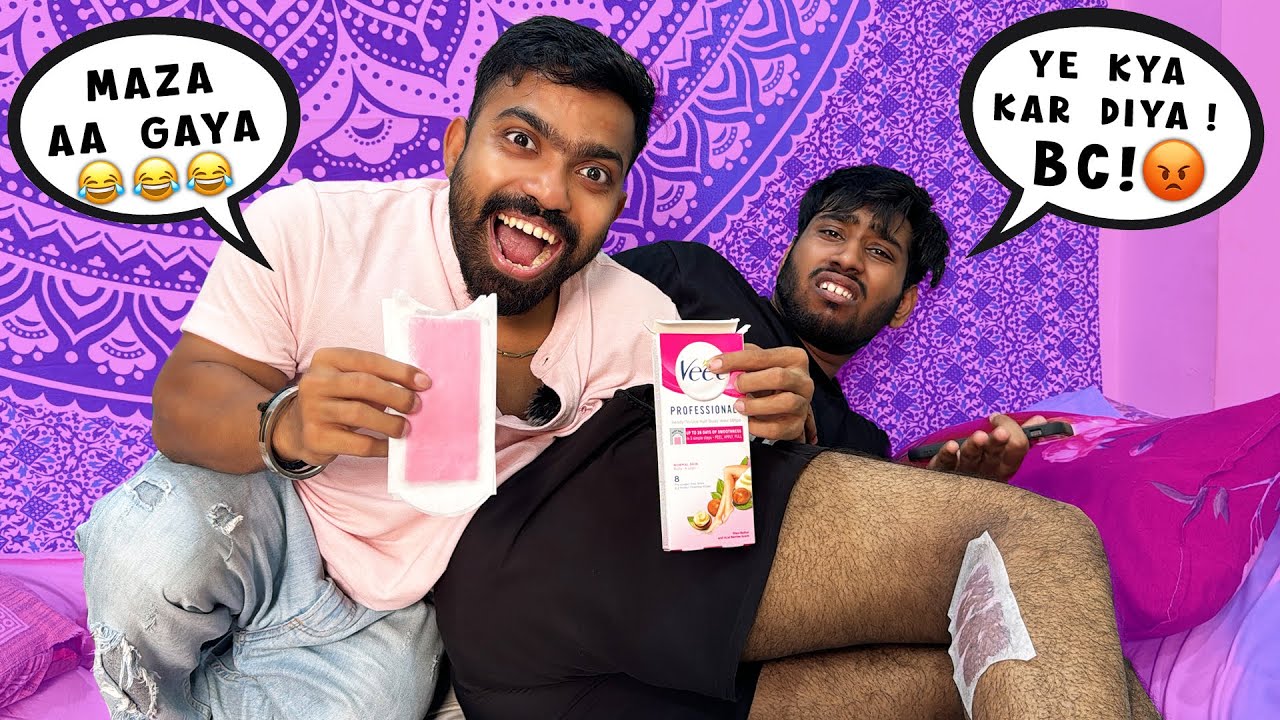 Waxing Prank On My Friend 😂 *Gone Wrong*