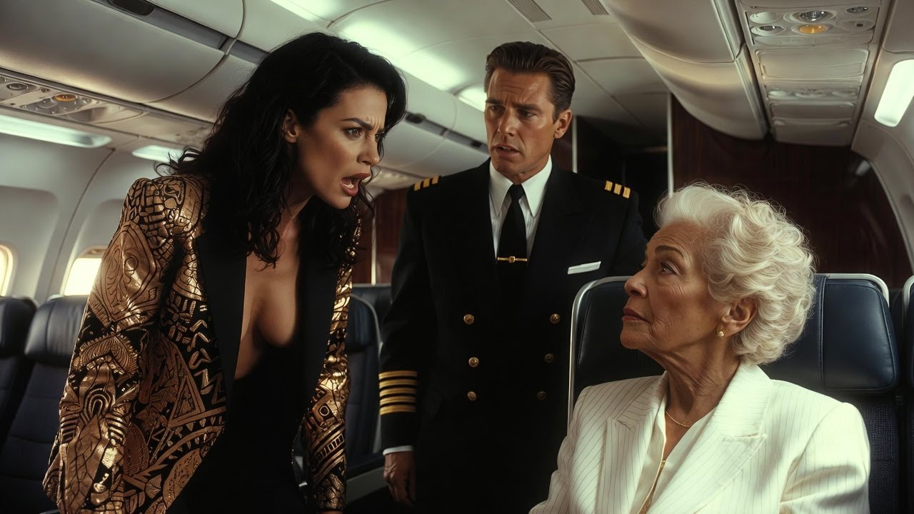 White Woman Demands Black Elder's Seat — Pilot Freezes When She Reveals She Owns the Airline!