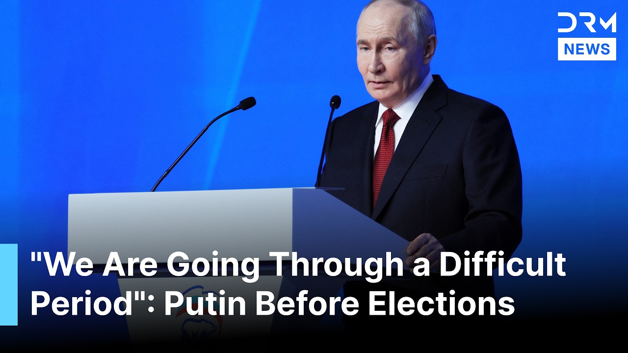 FULL SPEECH: Putin Declares Russia Is Going Through a Difficult Period at United Conference | AC1G