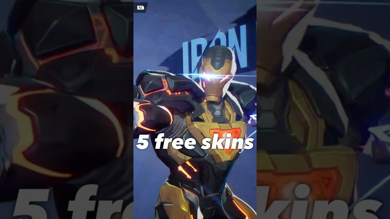 5 free skins u can get in Marvel Rivals #marvelrivals #subscribe