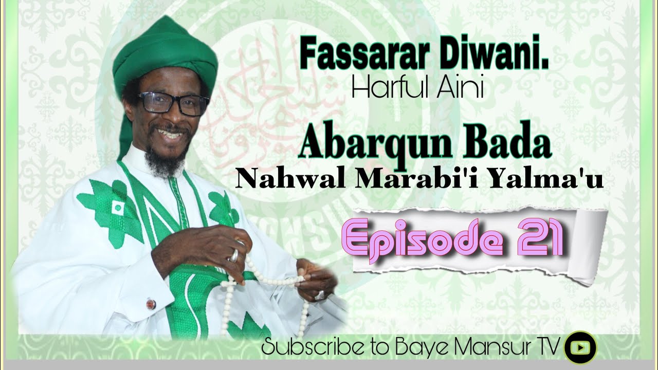 EPISODE 21 ABARQUN BADA /// FASSARAR ABARQUN BADA KASHI NA ASHIRIN (21)