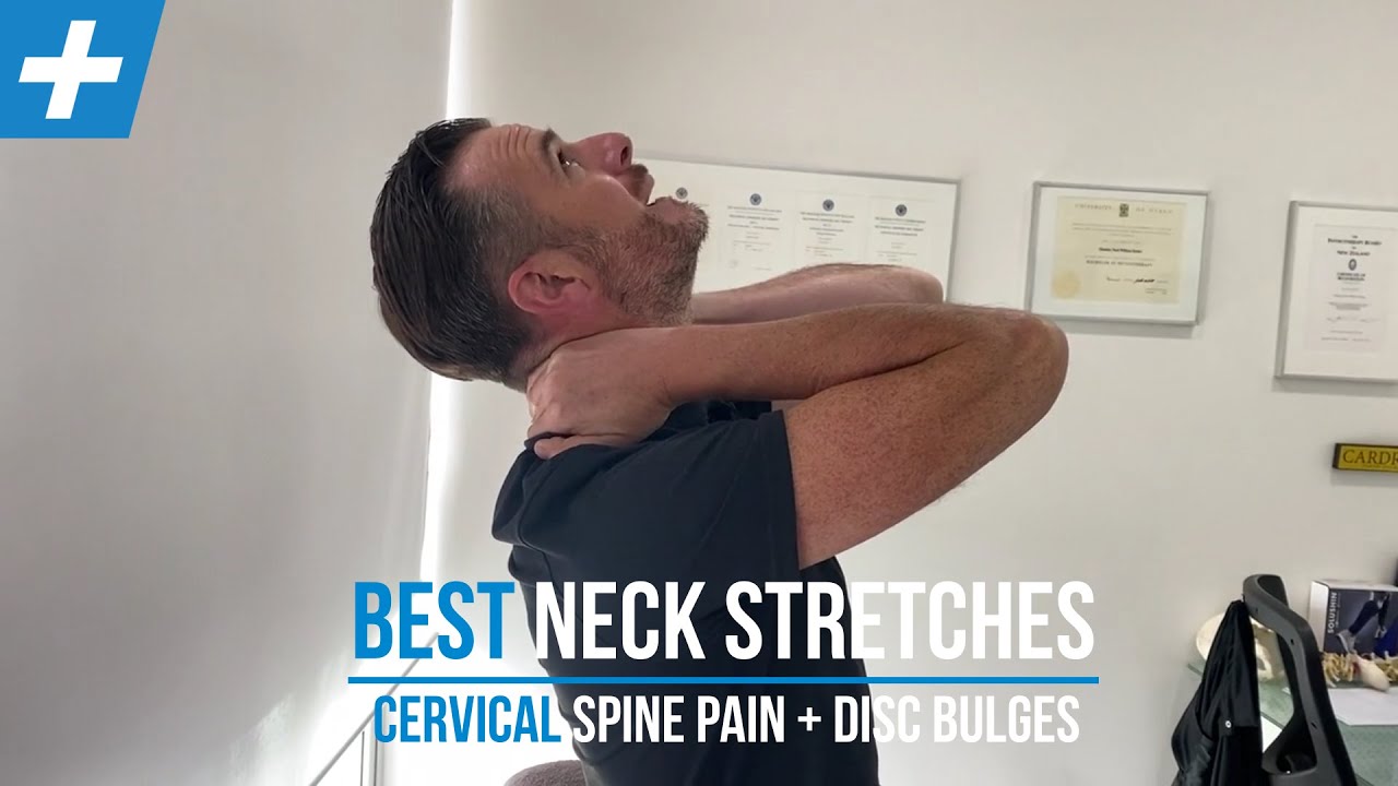 Best Neck Stretches for Cervical Spine Pain and Disc Bulges | Tim Keeley | Physio REHAB