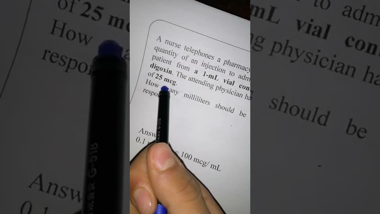 مبادئ صيدلة اللكجر الاول شرح مثال الاول