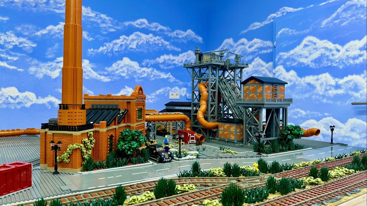 НЕЗАКОННАЯ деятельность на старой фабрике... Обновление LEGO City
