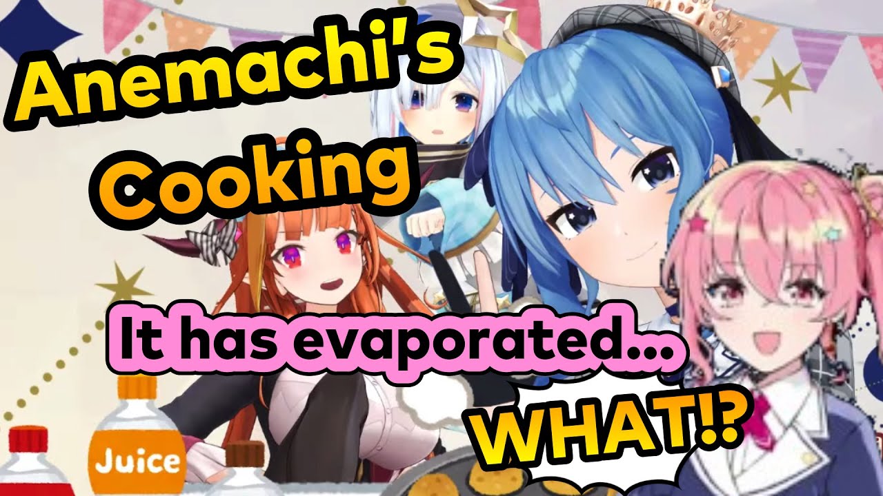 [Eng Sub] Anemachi is Cooking for Suisei, Kanata and Coco! (Hoshimachi Suisei)[Hololive]