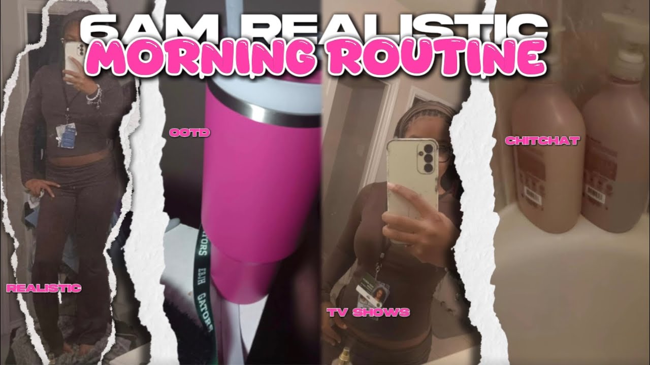 MY 6AM MORNING ROUTINE || hygiene, ootd, hair, chitchat, etc||
