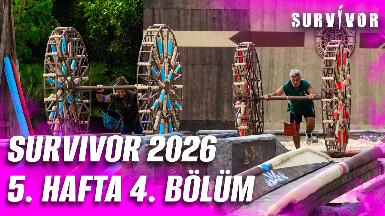 Survivor Türkiye 2026 | 5. Hafta 4. Bölüm @SurvivorTurkiye