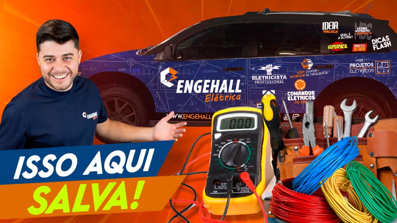 05 materiais ELÉTRICOS que todo ELETRICISTA deve ter no CARRO 🖐